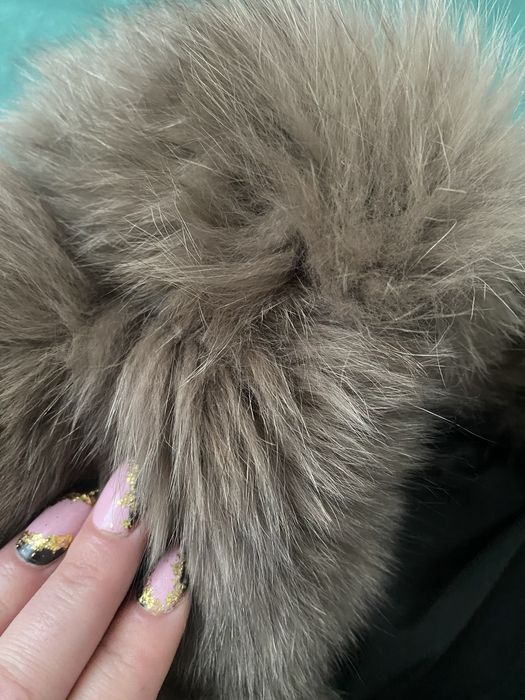 Kurtka bomber viral futro naturalne