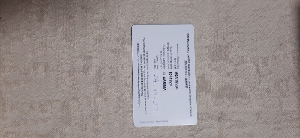 Relógio Baume & Mercier Classima - Completamente Novo na Caixa