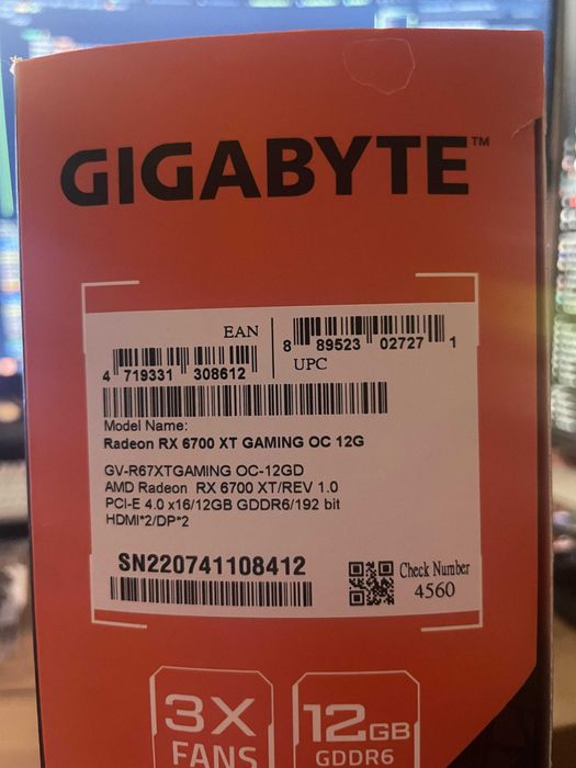 Gigabyte AMD Radeon RX6700XT