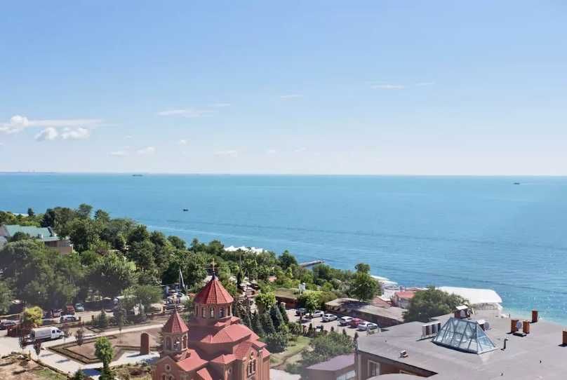 СВОЯ 2 комнатная квартира 85 кв м, ВИД НА МОРЕ, ЖК Аркадийский дворец