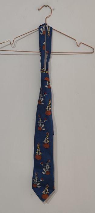 Krawat Męski Niebieski