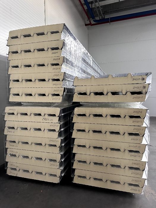 ЯКІСНІ дахові СП 50–200 мм, сендвіч панелі покрівля купити 2 сорт