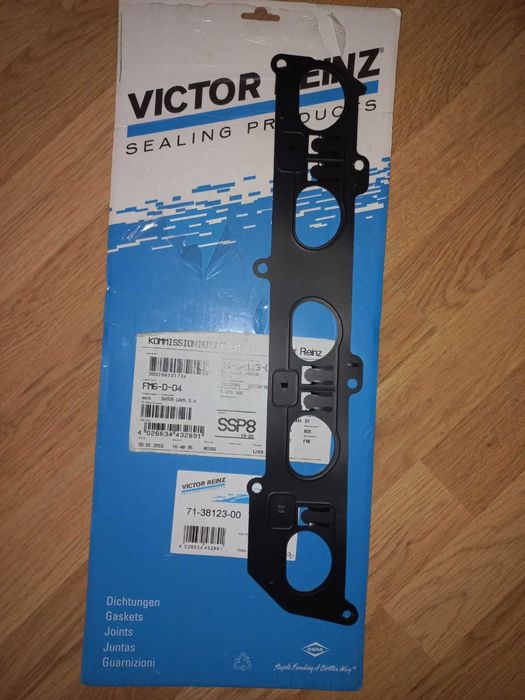 Прокладка впускного коллектора 71-38123-00. Volvo Ford