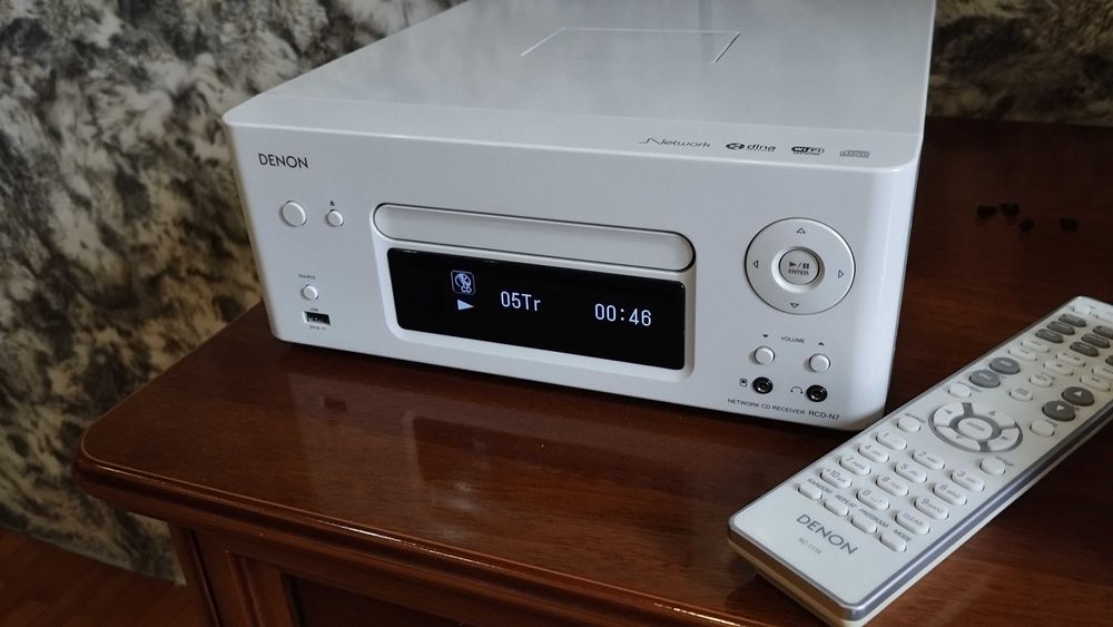 В идеале Denon RCD-N7 Ceol , FLAC CD NET WiFi USB сетевой ресивер медиаплеер усилитель, +интернет пакет, есть преаут