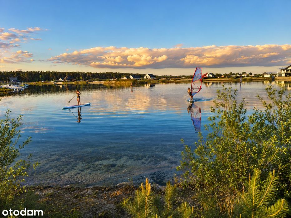 LAZUROWA RIVIERA | enklawa nad wodą | Działka premium z mediami