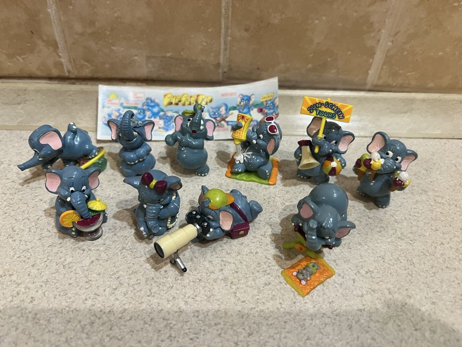 Бегемоты  , бегемотики , слоны киндер продам