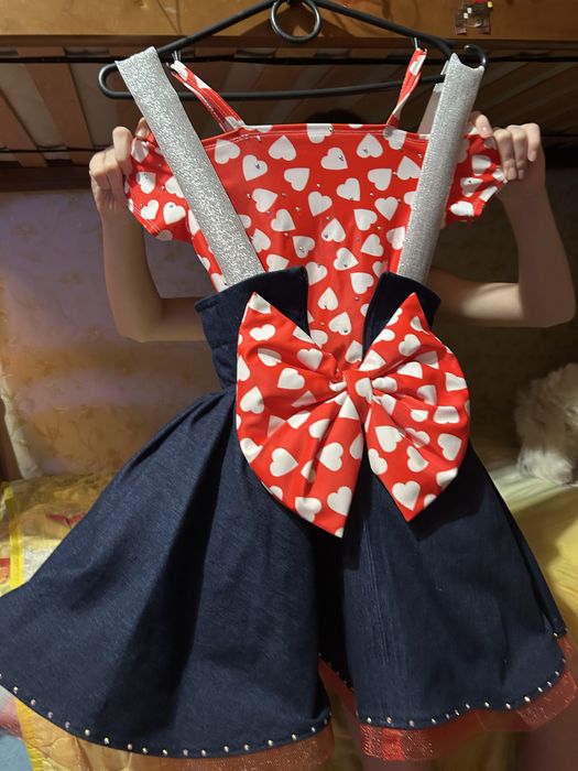 Сукня, костюм, сарафан новорічний, рок-н-рол