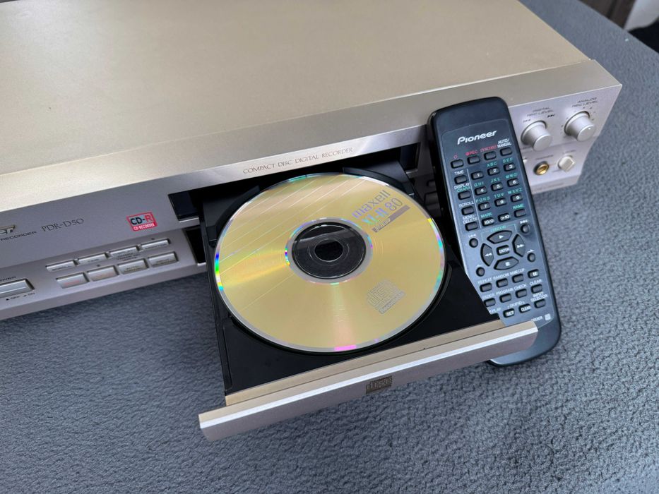 Nagrywarka CD Pioneer PDR-D50 złota z opcją DAC