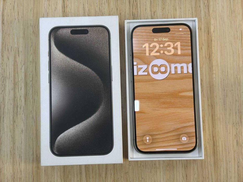 /13642/ iPhone 15 Pro 256GB Natural Titanium Обмін Гарантія