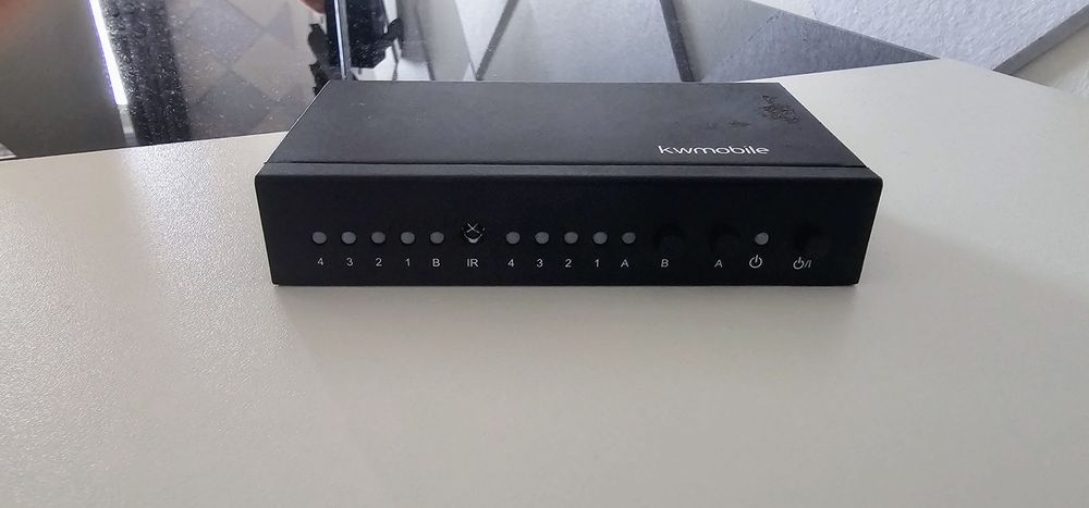 Splitter audio digital Toslink 4x2