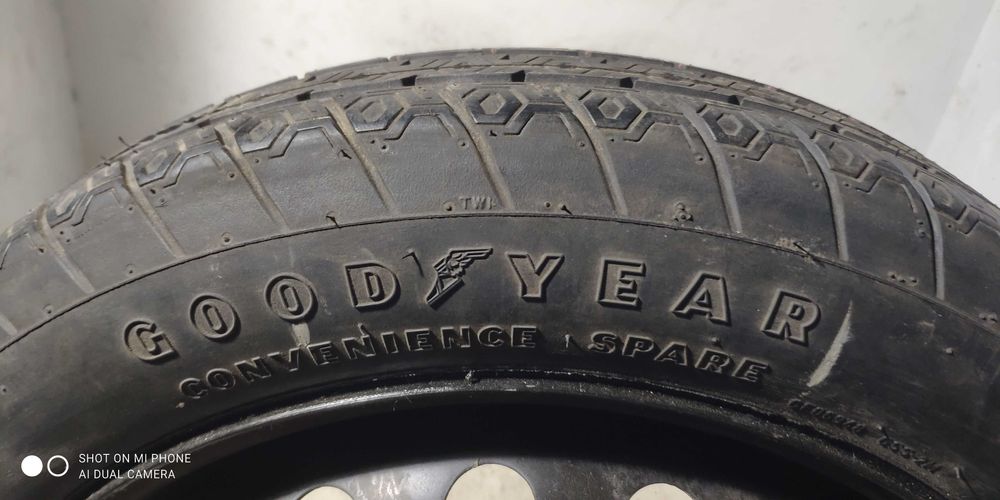 Koło dojazdowwe 125/80R17 GOODYEAR AUDI 5x112 AUDI jak NOWA