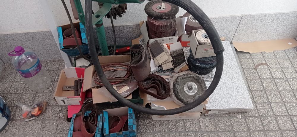 Lixadeira Suhner Rotar DKM-6 em óptimo estado com todos os acessórios