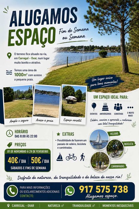 Event Space at Ria de Aveiro – Carregal, Ovar