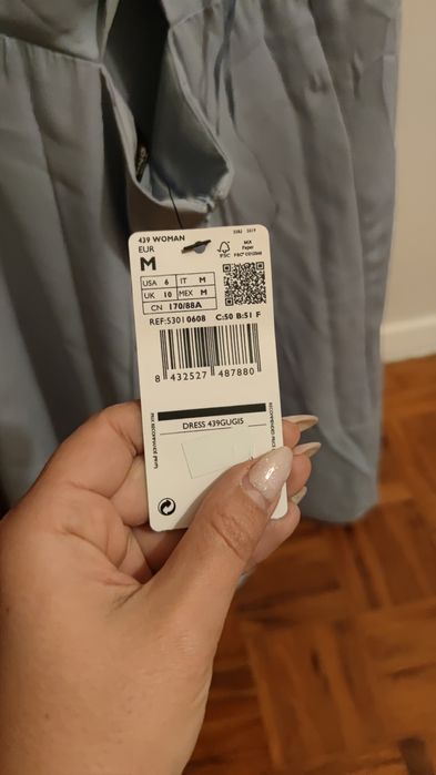 Vestido Novo - Mango - M