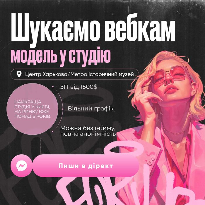 Таргет ФБ/трафік на офіса/пошук співробітників