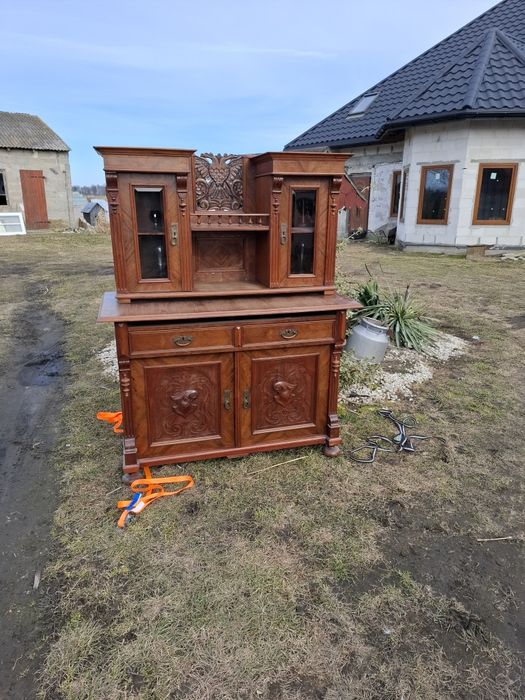 KREDENS  ANTYK   przedwojenny, bardzo ładny