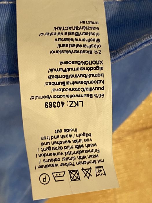 Laura Scott spodnie 36 damskie jeansy dżinsy niebieskie na wysoką