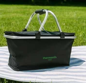 Koszyk koszt termiczny na zakupy, piknikowy z logo Thermomix