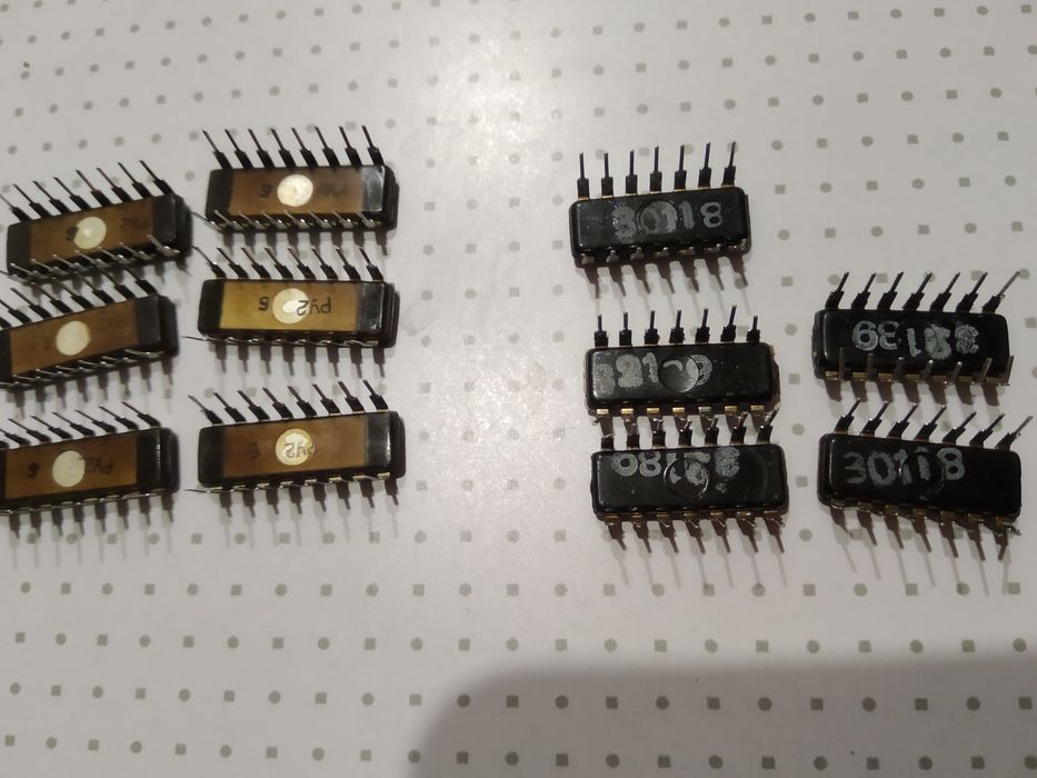 Микросхемы К155РУ1, К155РУ2