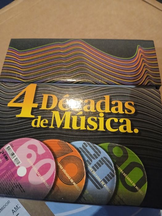 CD originais décadas 60/80/90