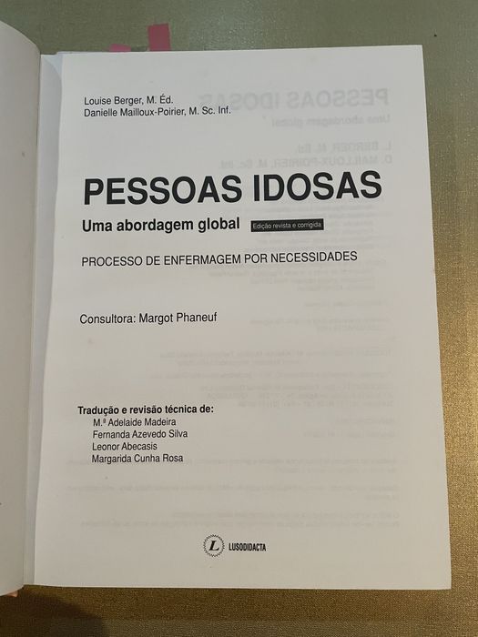 Pessoas idosas uma abordagem global