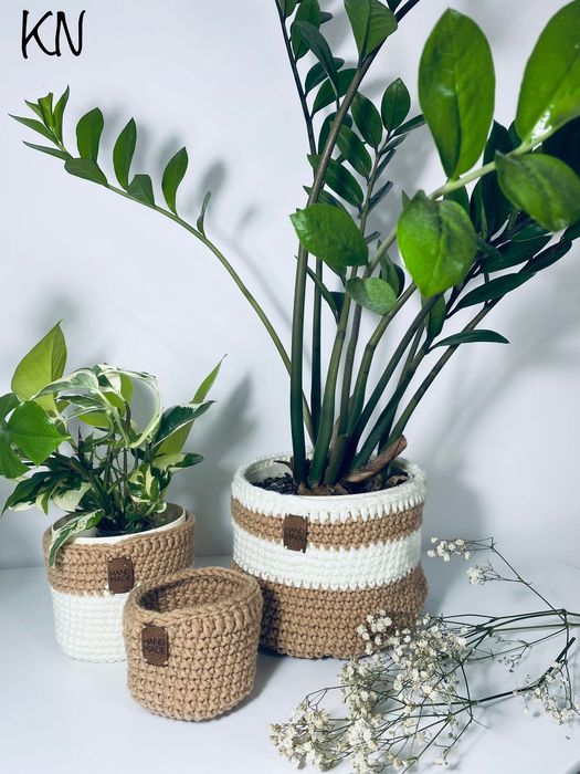 Kosze plecione handmade/ Handmade/ Kosz