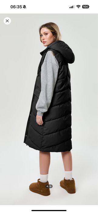 Новая Длинная жилетка