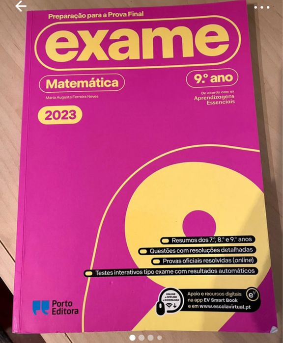 Preparação Prova Final EXAME Matemática 9* Ano