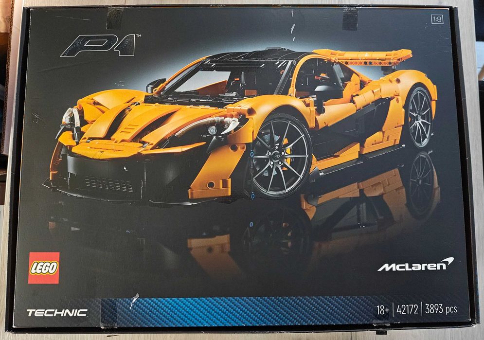 LEGO Technic 42172 McLaren P1 - karton + instrukcja Tom 1