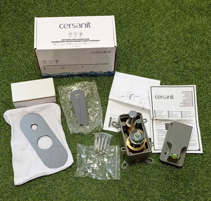 Bateria Cersanit wannowo-natryskowa podtynkowa chrom MODUO S951-338
