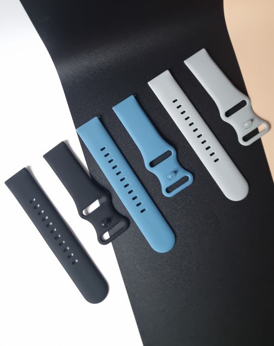 Pasek 3× silikonowy 22 mm do Samsung,Huawei Watch, Amazfit
