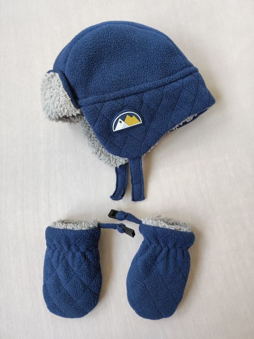 Chłopięca zimowa czapka r.68