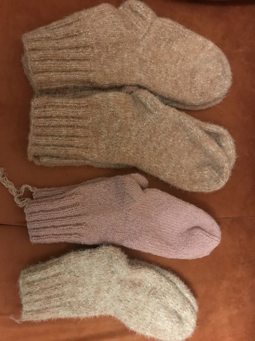 Носки вязаные теплые , ручная работа олх доставка от 2 пар