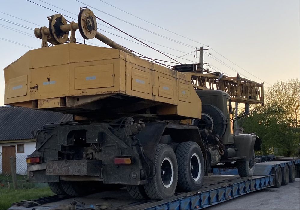 Краз 256 Електрокран  кс