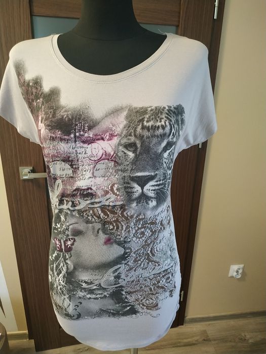 Bluzka damska brudny fiolet