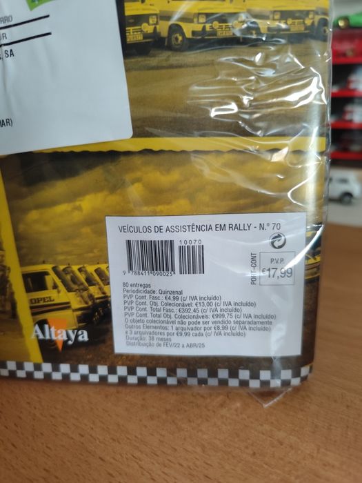 Miniaturas de coleção 1.43 Altaya