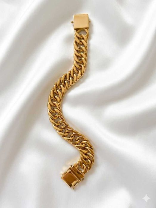 Pulseira J - Ouro 18K - 36gr