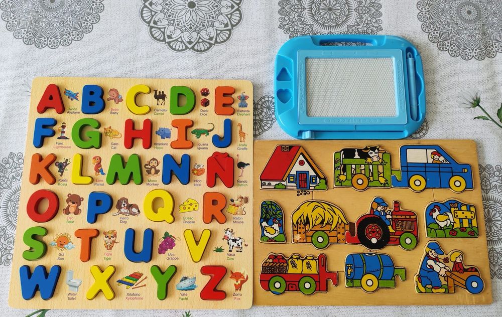 Lote de brinquedos educativos 1-3 anos (fisher price, janot)