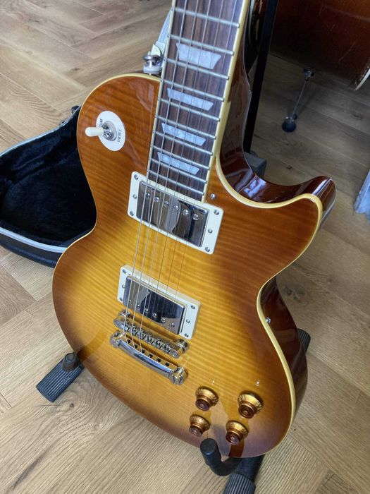 Epiphone Les Paul Standard Plustop Pro HB + twardy case - jak nowa.