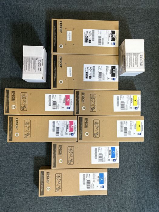 Tinteiros originais EPSON XXL e XL - T9461, T9452, T9453, T9454