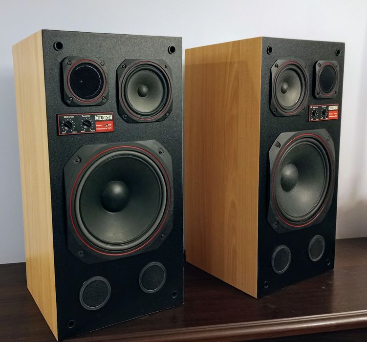 Lewa prawa Alton 80 Mildton 80 8 omów 80W bas ,jak nowe