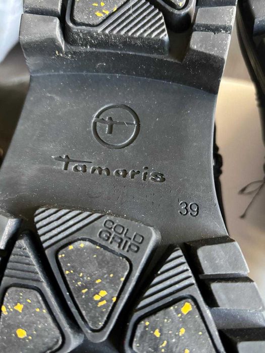 Botki skórzane Tamaris - rozmiar 39