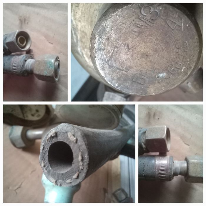 Шланг для газосварки/газозварювання, комплект (ацетилен), б.у./б.в..