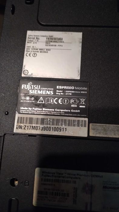 Computador Laptop para peças