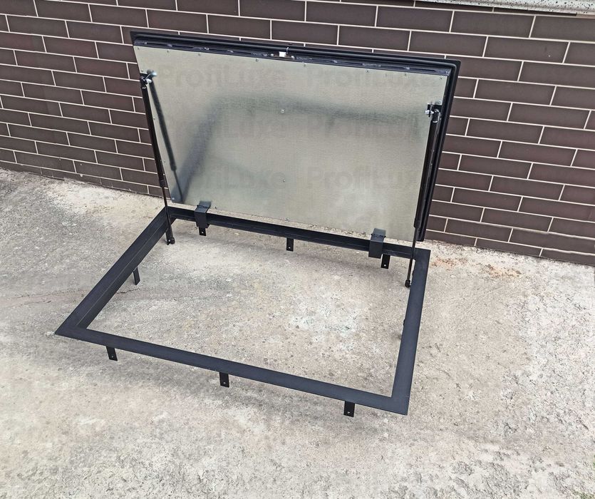 Люки підлогові на амортизаторах під плитку, ламінат, паркет