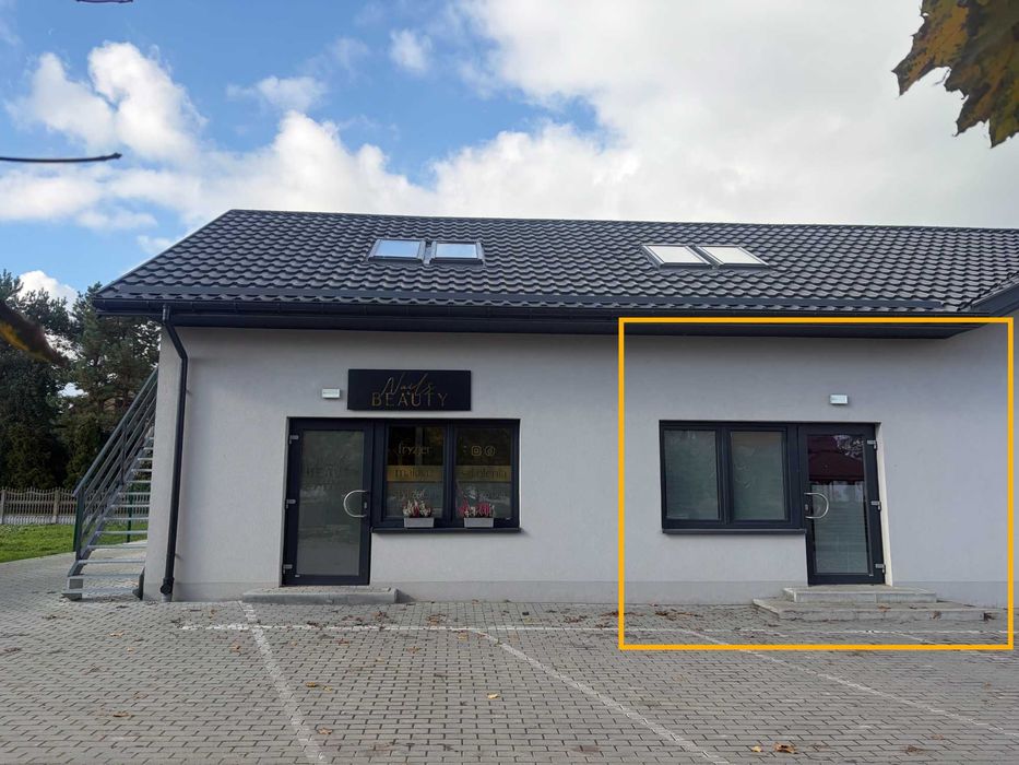 Do wynajęcia lokal 50m2 - nowy budynek, centrum Irządz