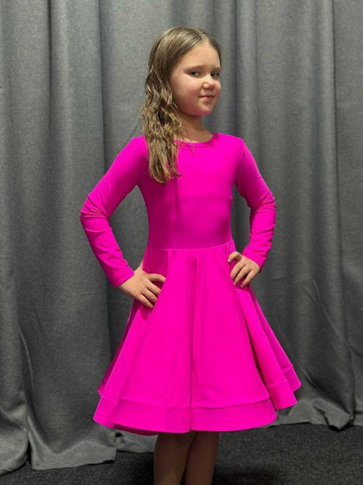 Плаття для бальних танців для дівчинки | Бейсик для виступів | 116-152