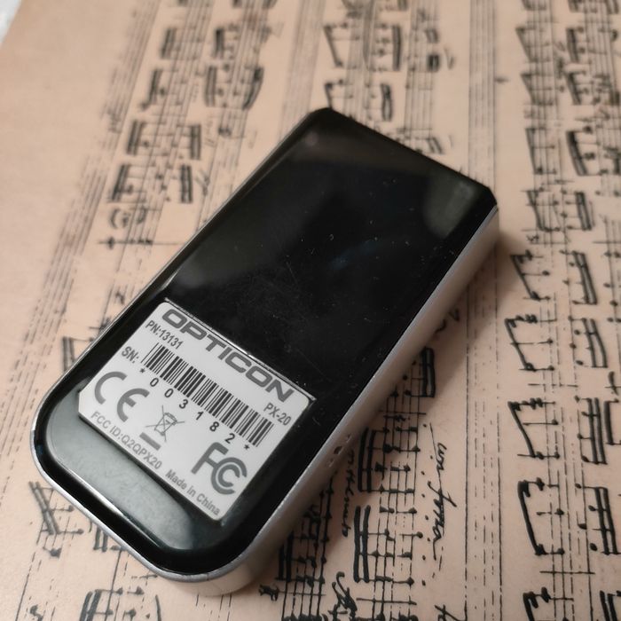 Skaner kodów Bluetooth 2D - programowalny, pracuje 35h