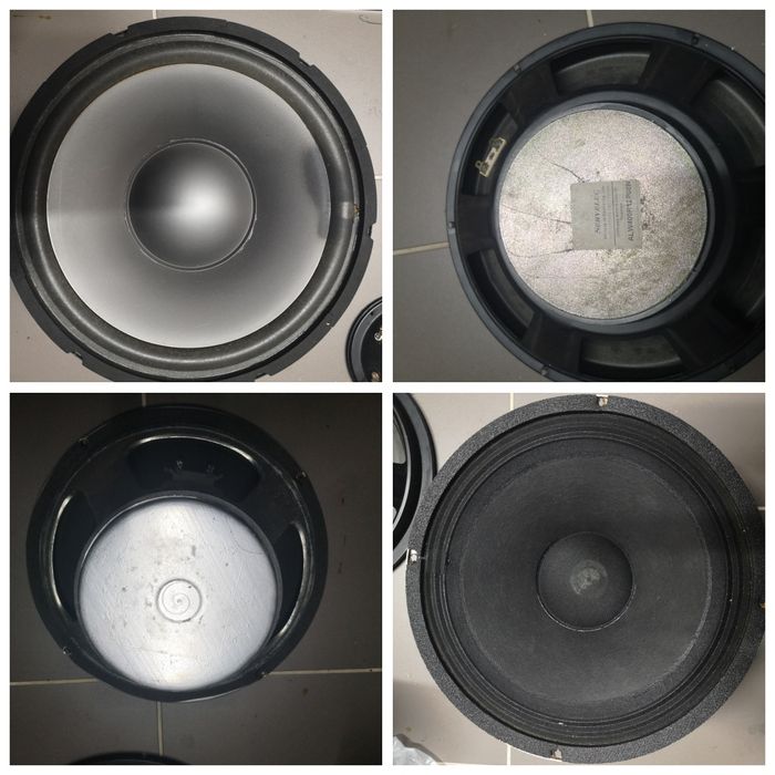Material de guitarra e baixo, 2 woofer 1 tweeter