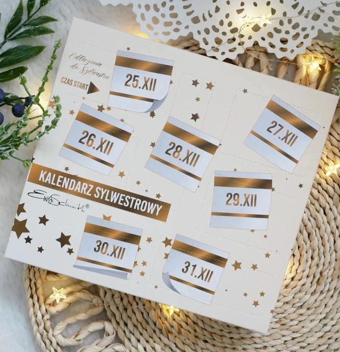 Kalendarz odliczanie do Sylwestra Ewa Schmitt